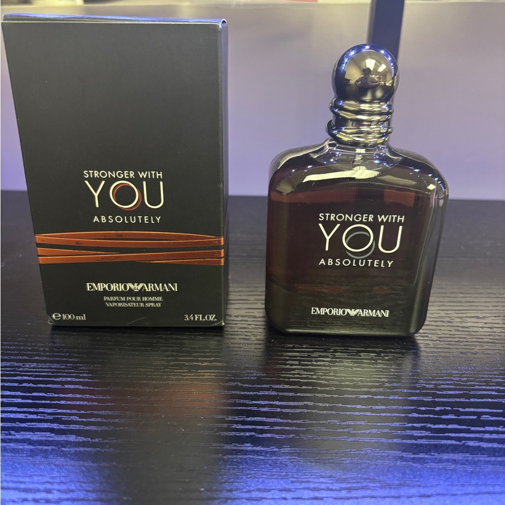 Emporio Armani Stronger With You Absolutely - Black and Silver